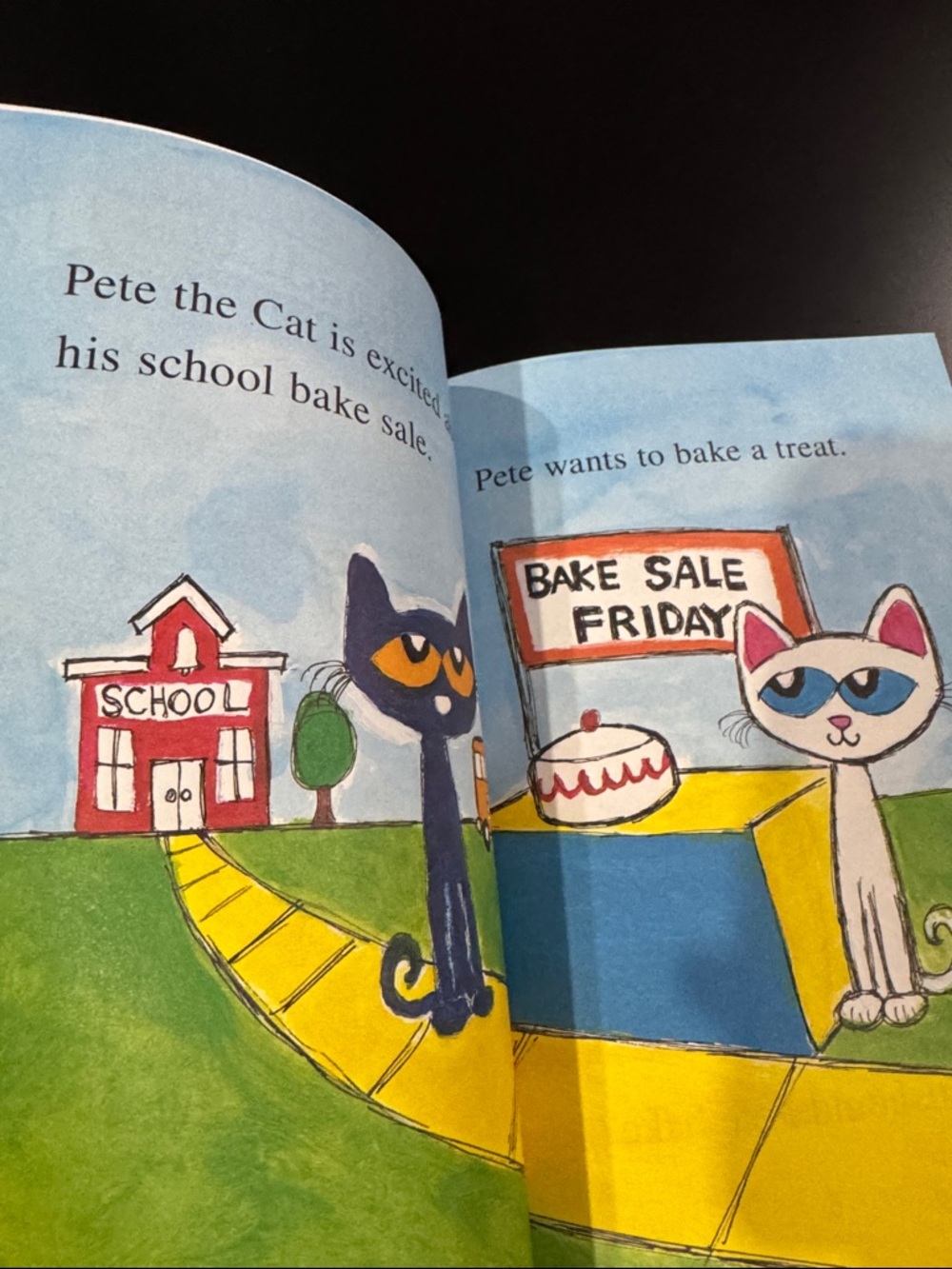 Pete the Cat's Groovy Bake Sale by James Dean - An I Can Read Children’s Book - Picture 5 of 7